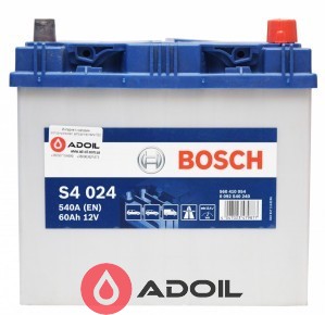 Bosch Silver S4 60Ah (0) 0 092 S40 240