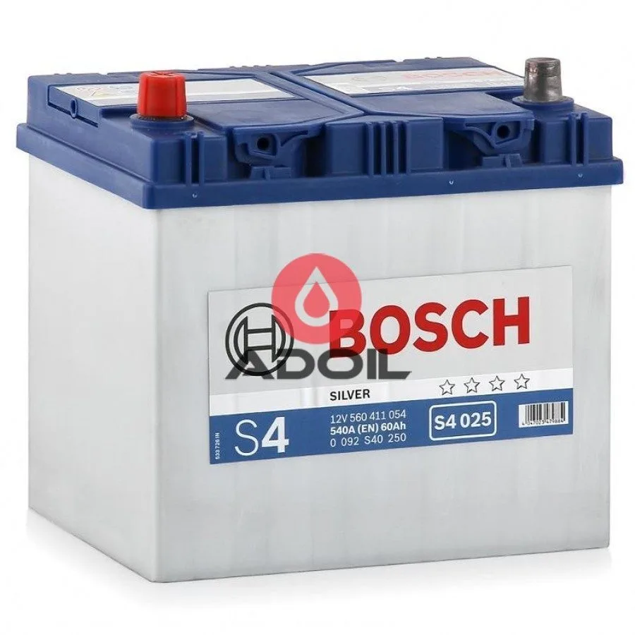 Bosch Silver S4 60Ah (1) 0 092 S40 250
