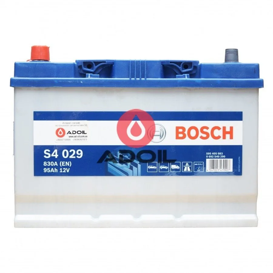 Bosch Silver S4 95Ah(1) 0 092 S40 290