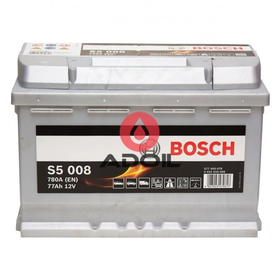 Bosch Silver S5 77Ah (0) 0 092 S50 080