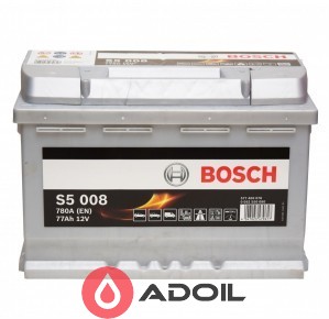 Bosch Silver S5 77Ah(0) 0 092 S50 080