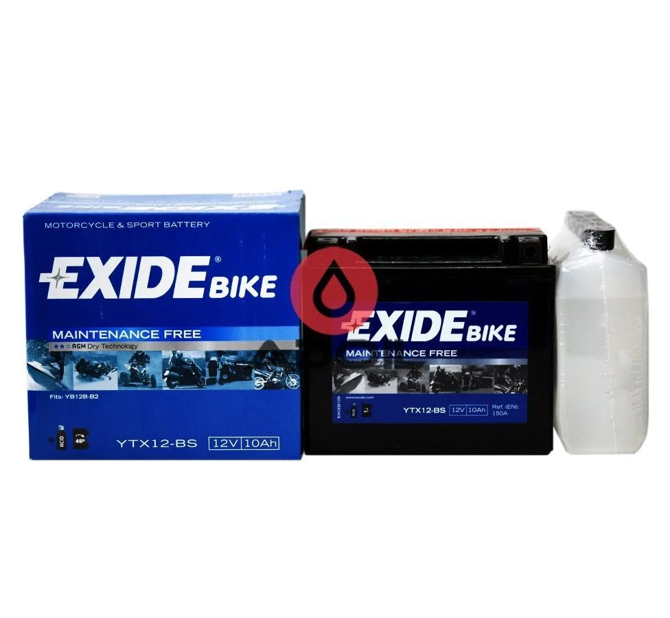 Аккумулятор гелевый EXIDE YTX 12-BS