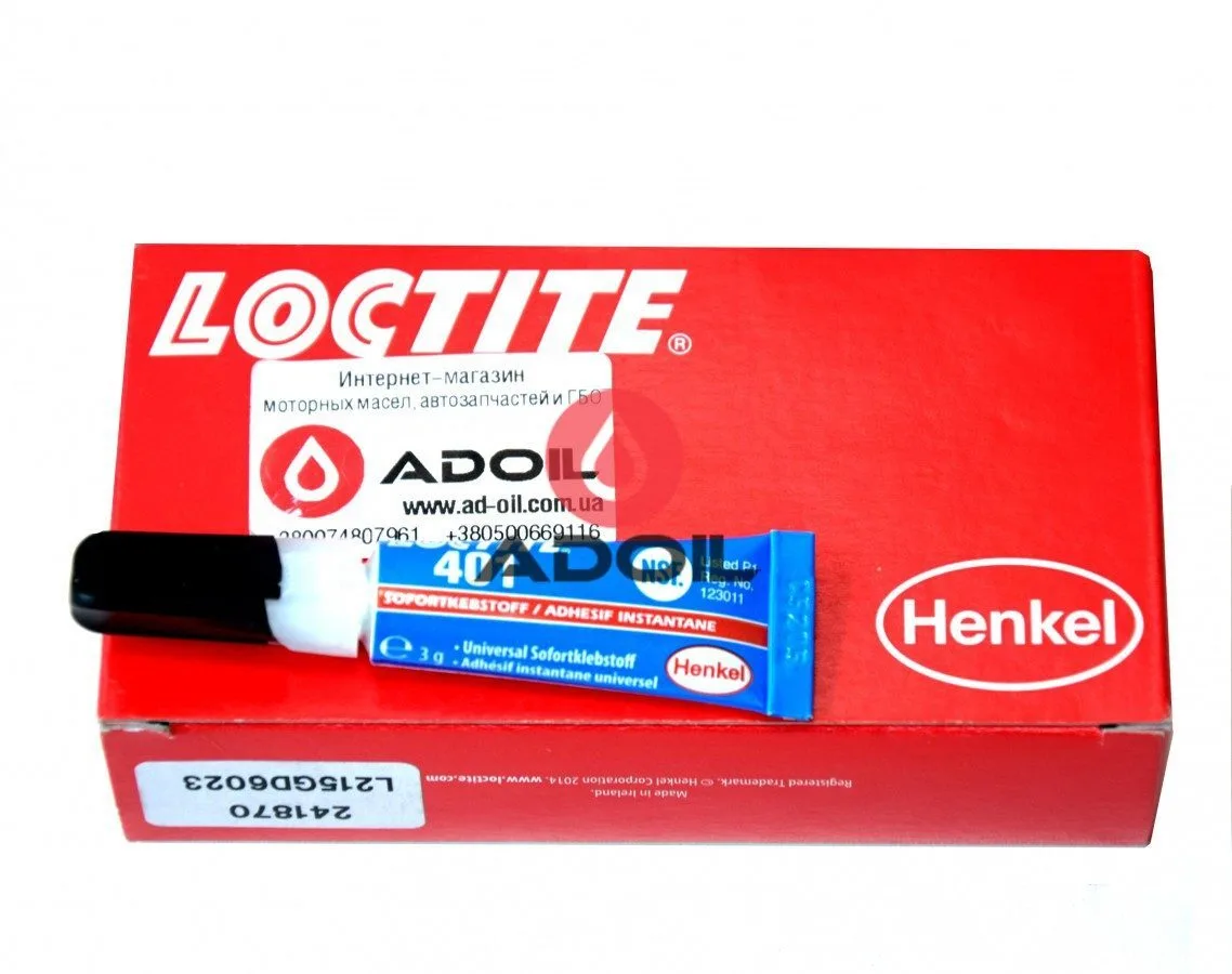 Цианоакрилатный клей общего назначения Loctite 401