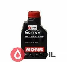 Motul Specific 506.01/506.00/503.00 0w-30