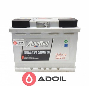 60Ah/12V Autopart Galaxy Silver