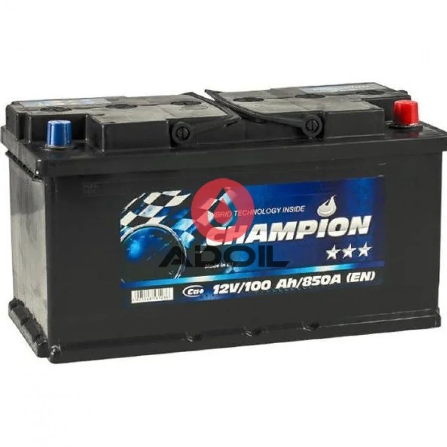 Black 100Ah/12V Champion Euro(0)