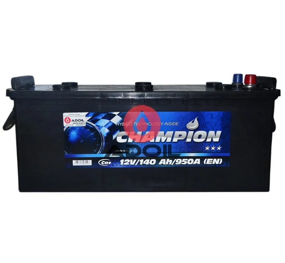 Black 140Ah/12V Champion Euro(3)