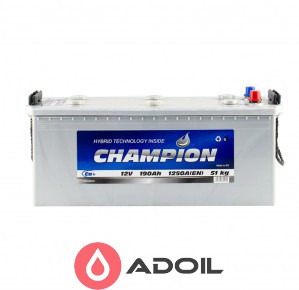 Black 190Ah/12V Champion Euro(3)