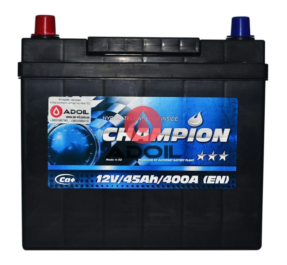 Black 45Ah/12V Champion Japan(1)
