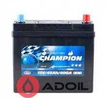 Black 45Ah/12V Champion Japan Euro(0)