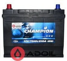 Black 70Ah/12V Champion Japan(1)