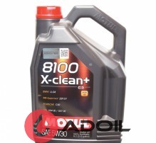 Motul 8100 X-Clean + 5w-30