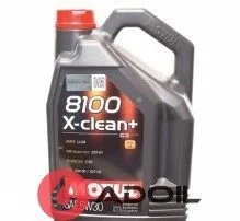 Motul 8100 X-Clean + 5w-30