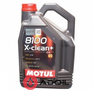 Motul 8100 X-Clean + 5w-30