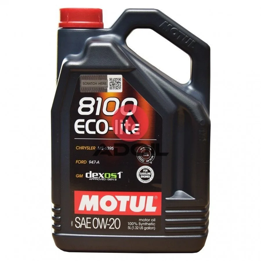 Motul 8100 Eco-Lite 0w-20