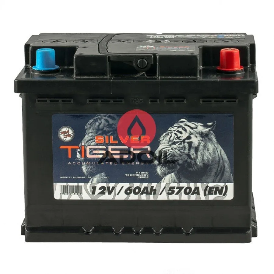 60Аh/12V Silver Tiger Euro(0)