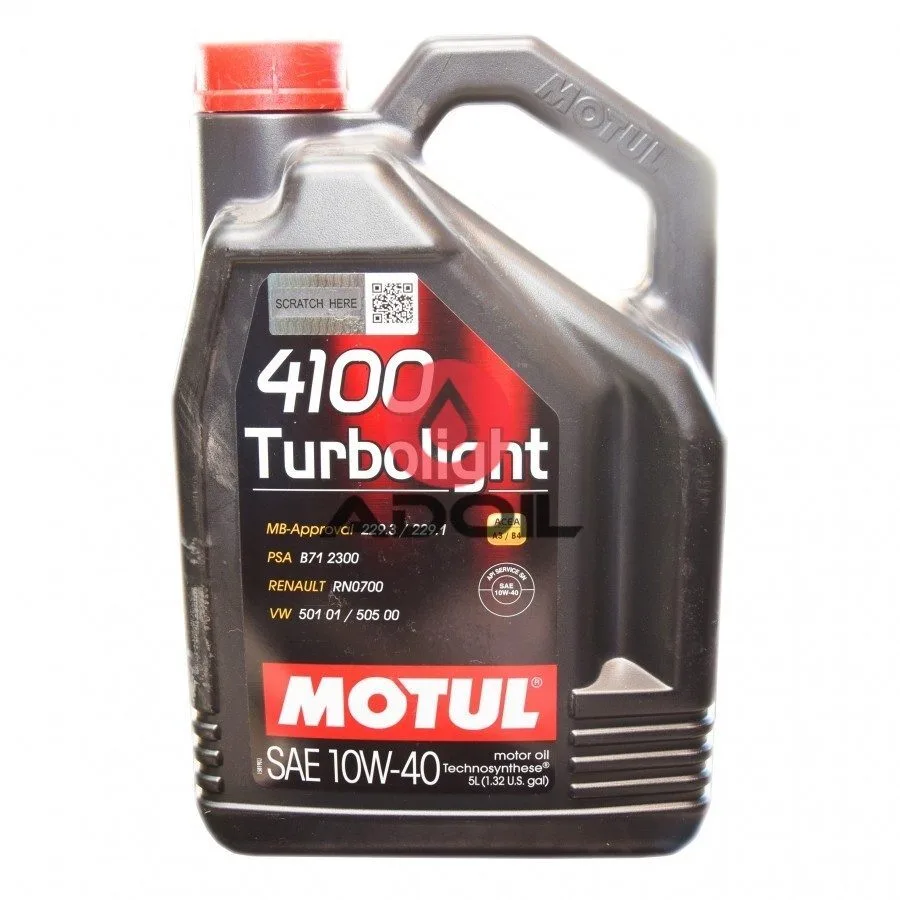 Motul 4100 Turbolight 10w-40