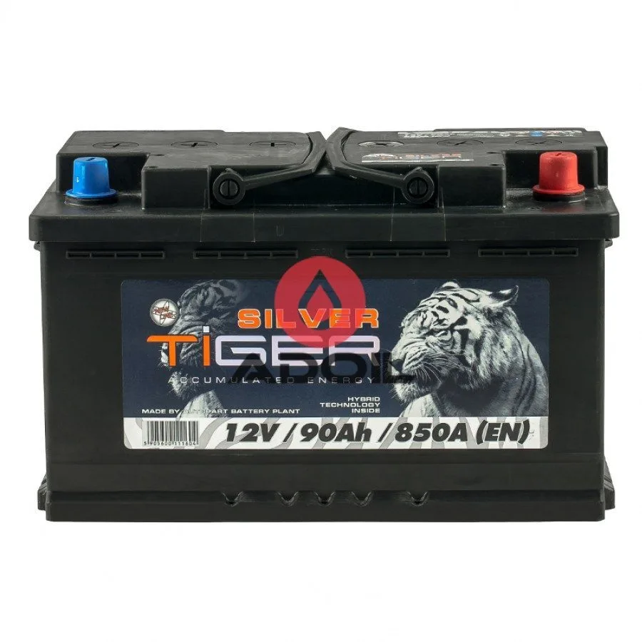 90Аh/12V Silver Tiger Euro(0) короткий