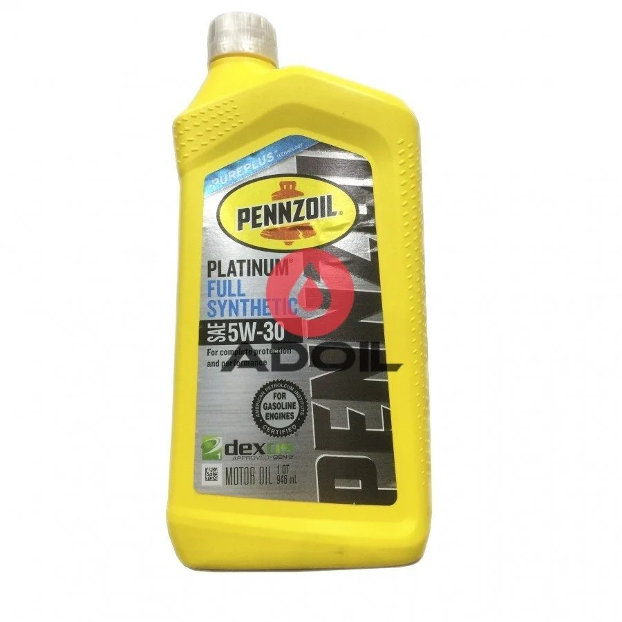 Pennzoil Platinum 5w-30 Fully Synthetic