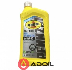 Pennzoil Platinum 5w-30 Fully Synthetic