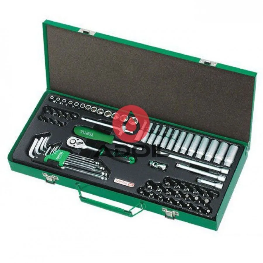 Набор инструмента 72 ед. 1/4" TOPTUL GCAD7202