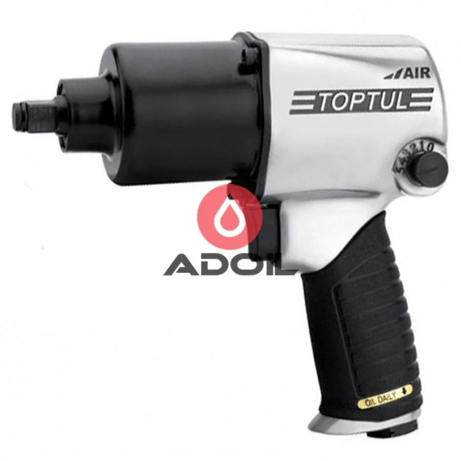 Пневмогайковерт 1/2"  542N/m  8000об/мин  2,6кг Toptul KAAA1640