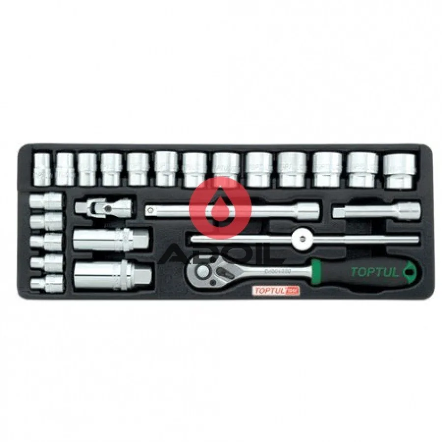 Набор инструмента 3/8" 25 ед. в ложементе TOPTUL GCAT2502