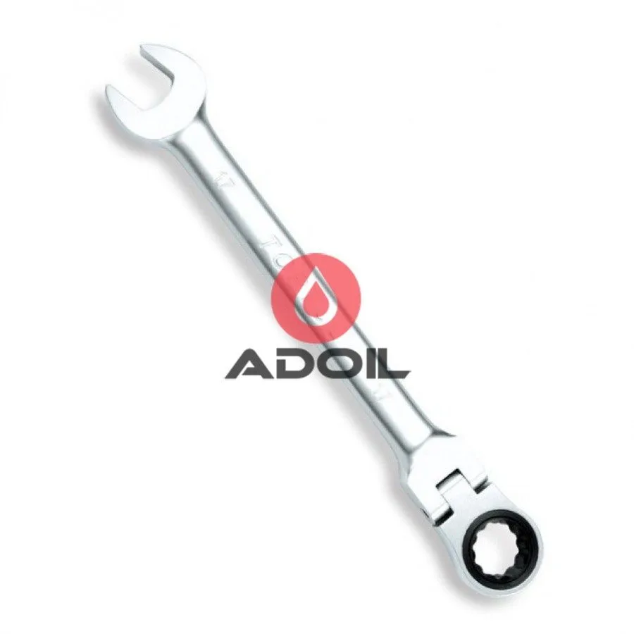 Ключ комбинированный с трещоткой и шарниром 9мм TOPTUL AOAD0909
