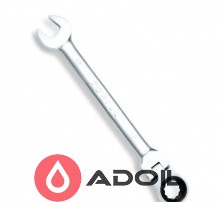 Ключ комбинированный с трещоткой и шарниром 9мм TOPTUL AOAD0909