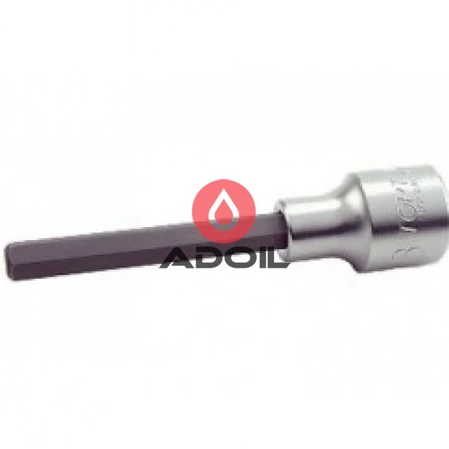 Головка с насадкой HEX 8 mm  100mm 1/2" TOPTUL BCEA1608