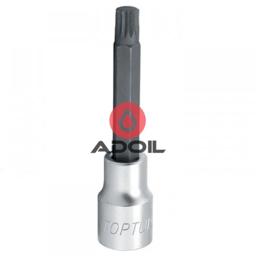 Головка с насадкой SPLINE M12  L100mm 1/2" TOPTUL BCJA1612