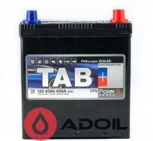 45Ah/12V TAB Polar S (0) тонкая клема Japan Min.