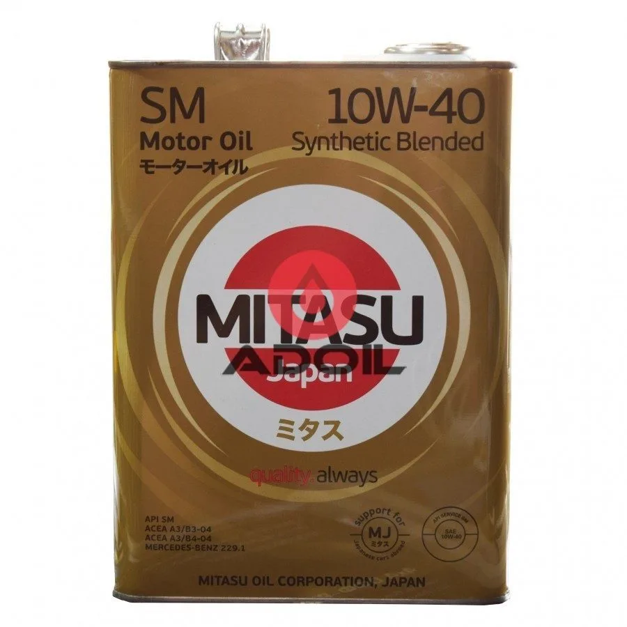 Mitasu Motor Oil Sm 10w-40