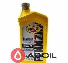 Pennzoil 5w20 Platinum Full Synthetic