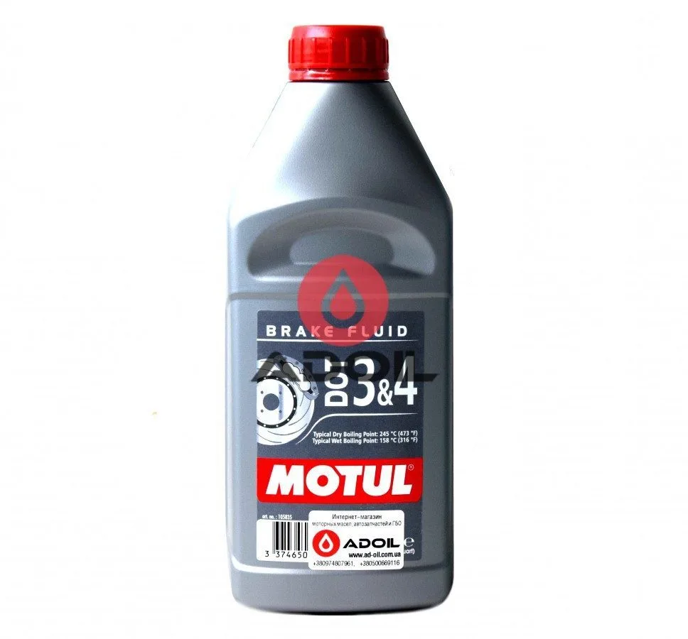 Тормозная жидкость Motul Dot 3&amp;4 Brake Fluid