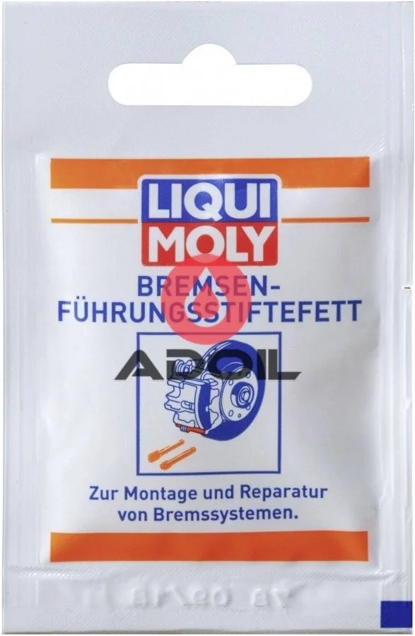 Мастило для напрямних гальмівних супортів Liqui Moly Bremsenfuhrungsstiftefett