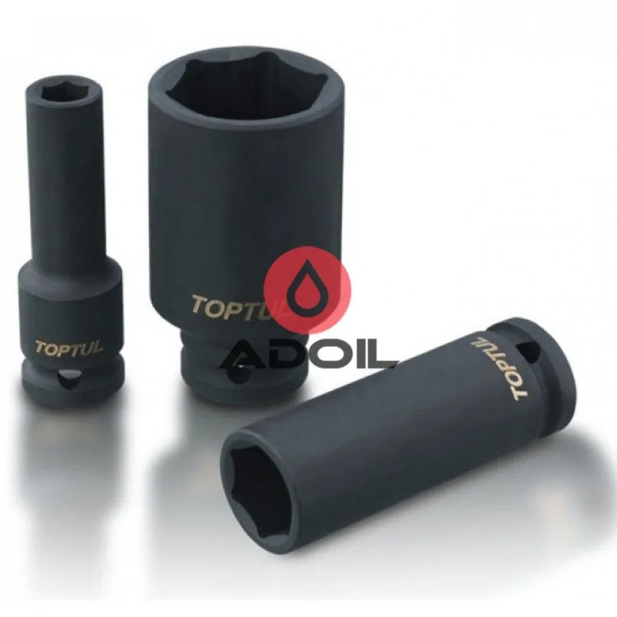Головка торцевая ударная длинная 1/2"  27мм TOPTUL KABE1627