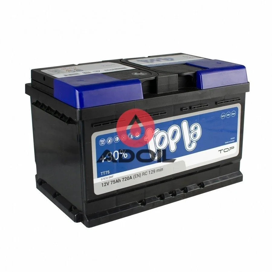 Topla 75Ah/12V Top Euro(0)