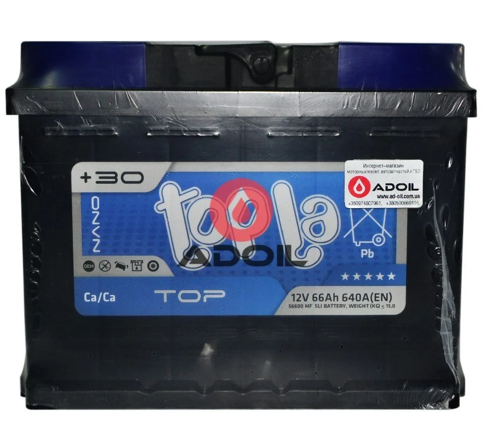 66Ah/12V Topla Top Euro (0)