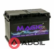 74Ah (0) Euro Magiс ENERGY