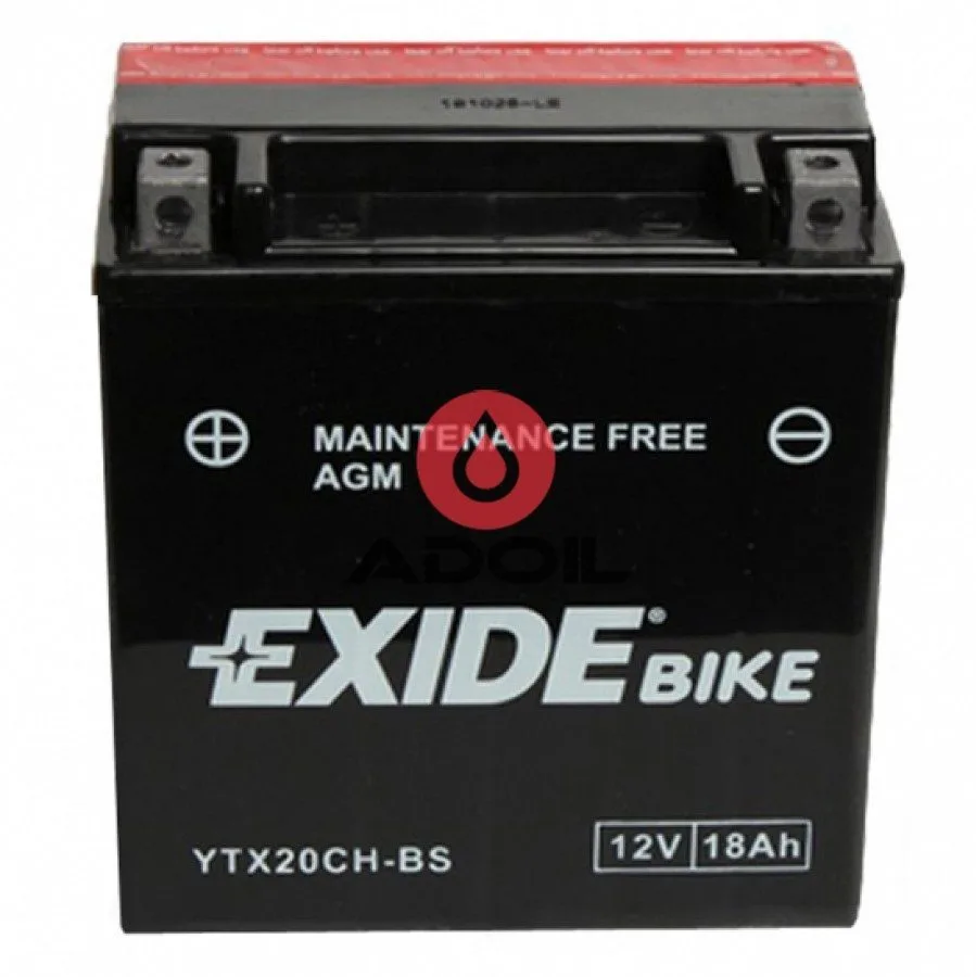 EXIDE YTX20CH-BS