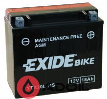 EXIDE YTX20L-BS