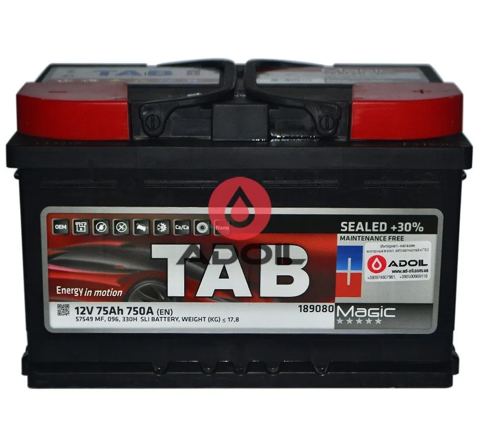75 Ah/12V TAB Magic (0) Euro