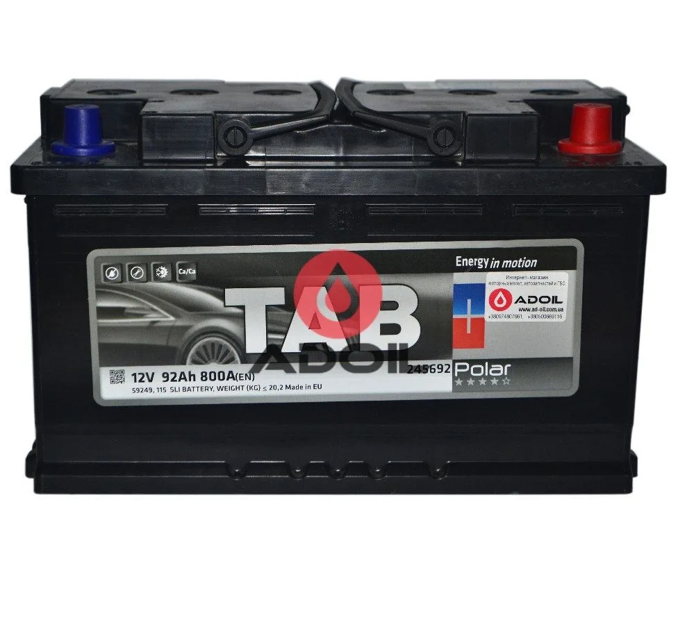 92 Ah/12V TAB Polar (0) Euro