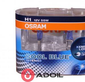 Автолампа H1 12V/55W/P14.5s Cool Blue Intense 2шт Osram