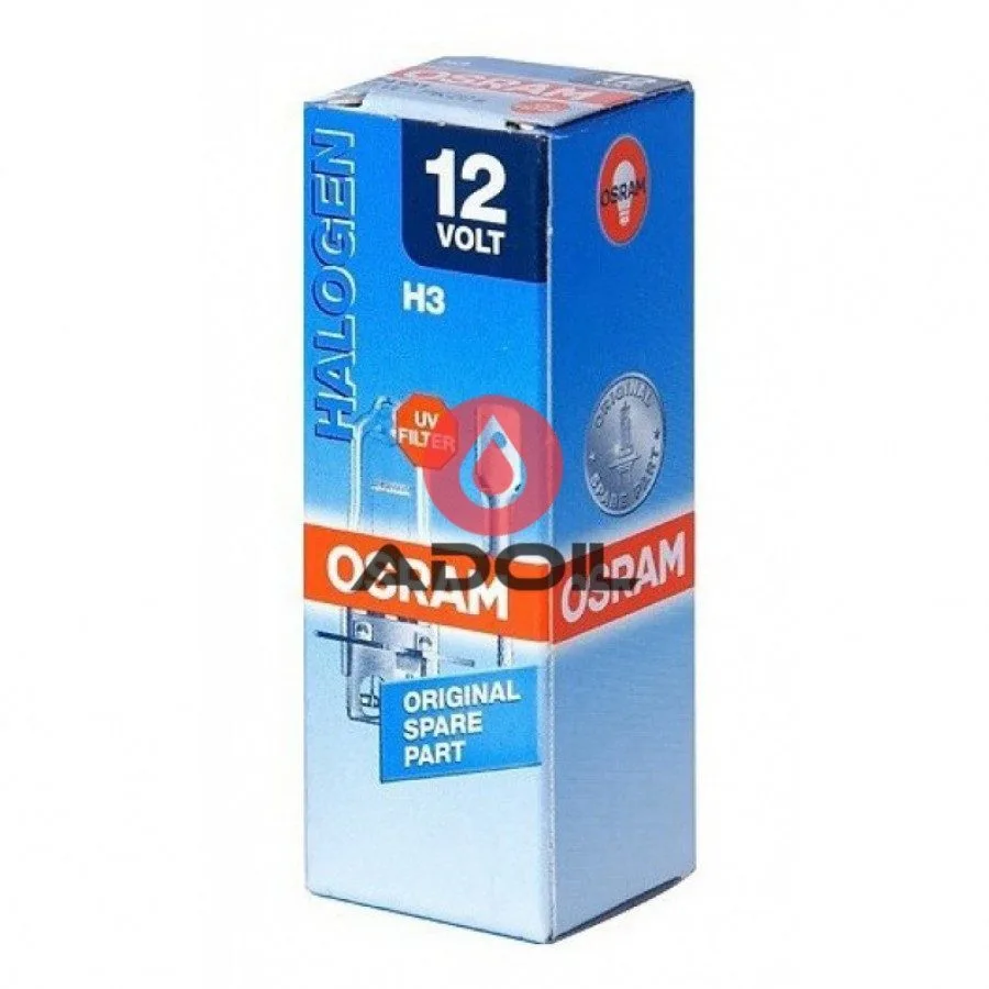 Автолампа H3 12V/55W/PK22s Osram