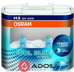 Автолампа H3 12V/55W/PK22s Cool Blue Intense 2шт Osram