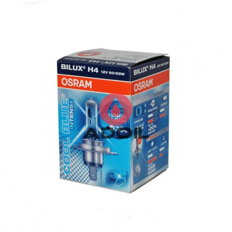 Автолампа H4 12V/60/55W/P43t Cool Blue Intense Osram