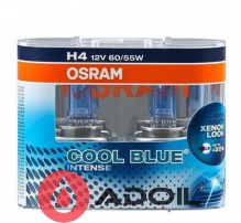 Автолампа H4 12V/60/55W/P43t Cool Blue Intense 2шт Osram