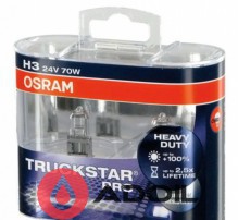Автолампа H4 24V/75/70W/P43t Truck Star PRO 2шт Osram